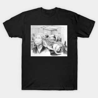 My Future My Past - Drawing by Adelaide Artist Avril Thomas - South Australian Artist T-Shirt